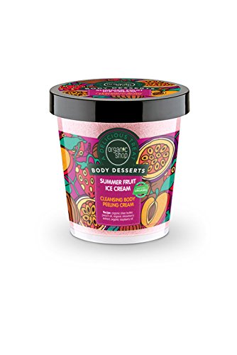 ORGANIC SHOP_Body Desserts Summer Fruit Ice Cream Cleansing Body Peeling Cream oczyszczaj¹cy kremowy peeling do cia³a 450ml