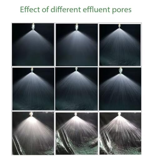 Ugello a spruzzo ad alta pressione, Cono Pieno Grandangolare In Acciaio Inossidabile Ad Alta Pressione 3/8 120 Gradi 1,6-5,2 Mm 5/10 Pezzi(10pcs,3/8 2.0mm (0.079 inches))