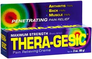 PACK OF 3 EACH THERA GESIC CREAM 3OZ PT#30178032003