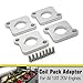 Tucool Racing TRAA01G121K Coilpack Adapter Plates Spacer Billet for VW Audi Golf Jetta A4 A6 TT 1.8T to 2.0TFSI