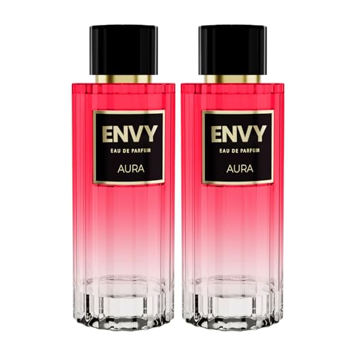 Image of ENVY Aura Perfume - 100 ML Each, Pack of 2 | Long Lasting Perfume For Women