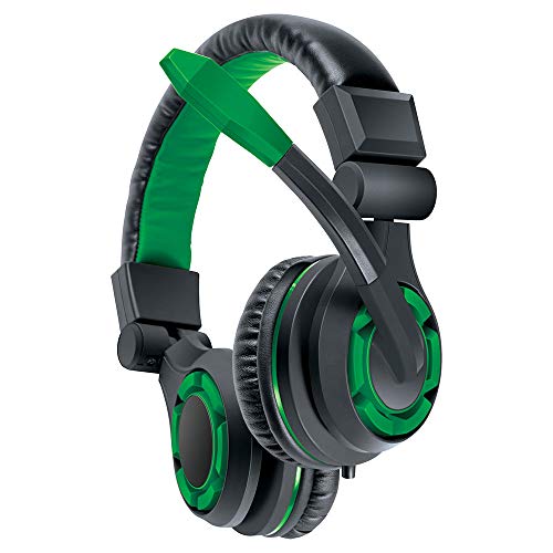 Fone de Ouvido Headset Gamer GRX-340 Dreamgear DGXB1-6615 Preto e Verde