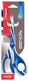 Maped Zenoa Premium Soft Handle Multi-Purpose Scissors, Adult, 8.25 Inch, Right Handed, Assorted Col