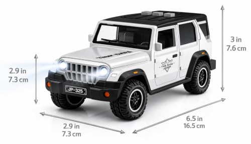 Image of Magicwand 1:36 Scale Die-Cast Plastic Thar Roxx with Openable Doors & Pull Back Action & Smoke Effect【Pack of 1】