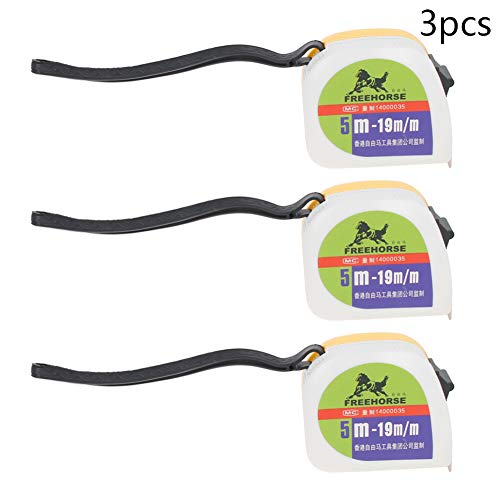 Cinta métrica profesional de acero retráctil 5 m Utoolmart miniatura 3