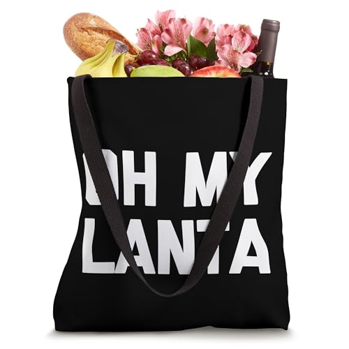 Bolso Tote con frase divertida Oh My Lanta miniatura 4