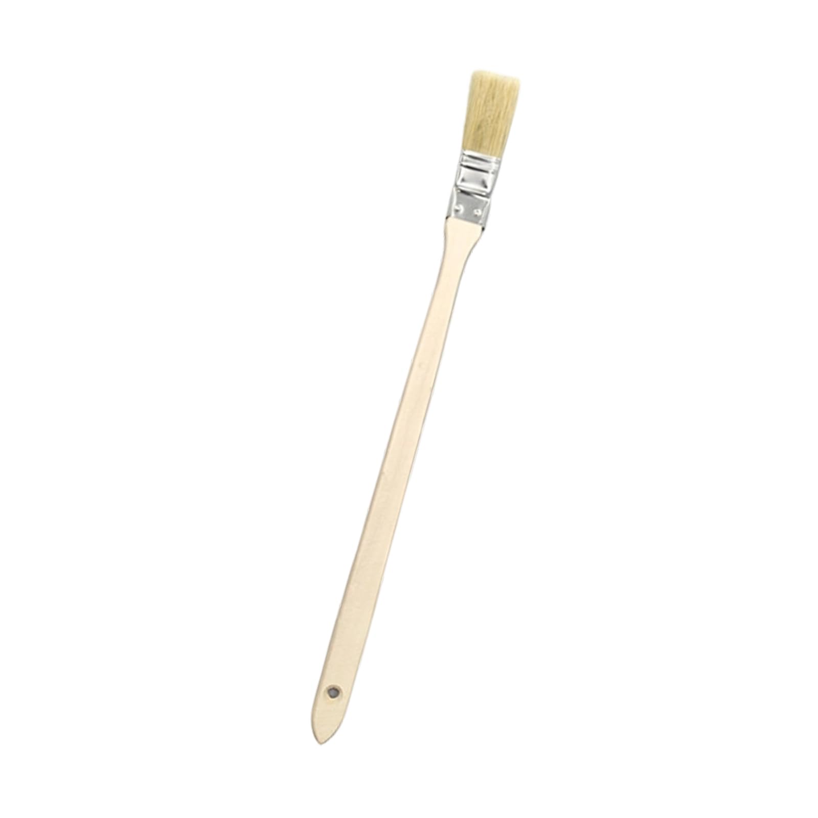 Tsophreniq Extended Reach Cleaning Curved Head Brush With Wooden Handle Bendable Clean Tool For High And Tight Space Extension