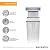 10 x 2.5 inch 10 Micron Pleated Sediment Washable Filter Replacement Cartridge For 10" Whole House Filtration System Compatible W50PE WFPFC3002 SPC-25-1050 FM-50-975 ECP5-10 3WH-STDPL-F02 (10 Pack)