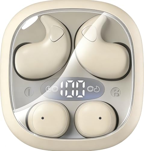 RRLLRJ Sleep Earbuds for Side Sleepers, 2 in 1 Mini Earbuds Wireless Bluetooth for Sleeping, Discreet in-Ear Earphones for Small Ear Canals, Noise Cancelling, Small Ear Buds for Sleep, Work, Relax