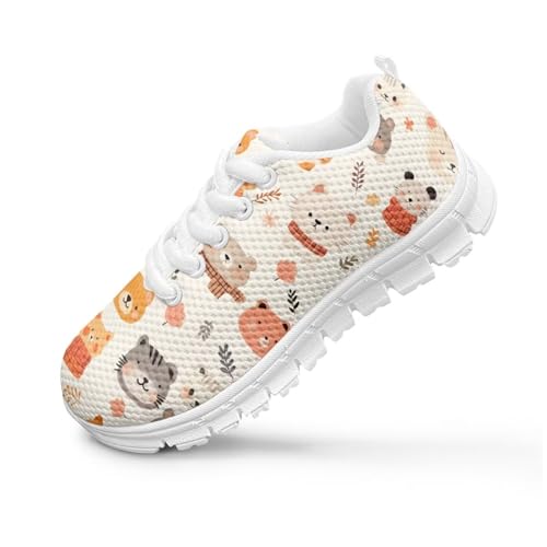 Yzaoxia Kids Mesh Sneakers Tennis Running Shoes for Children Walking Sneakers Lightweight Footwear Sport Trainers Size 11-Size 54