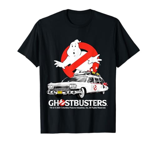 Cazafantasmas Halloween Diseño Ecto 1 Camiseta