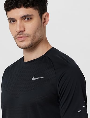 Image of Nike Mens Dfadv Stride Top Dri Fit Adv Short Sleeve T-Shirt