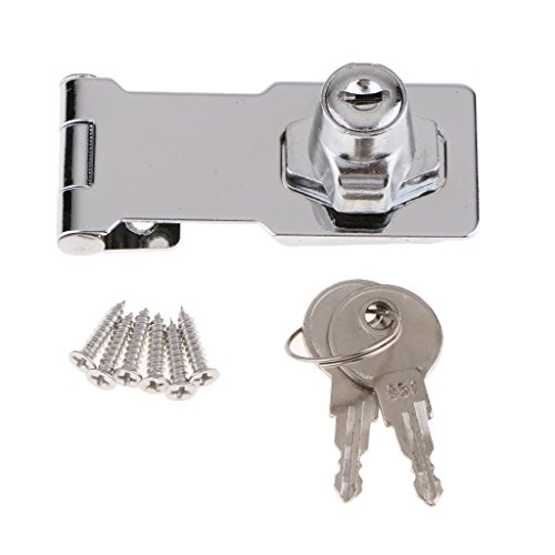gazechimp Fechadura Automática de aço Inoxidável Braçadeira de Ferrolho de Segurança 2 de Fechadura