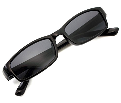 4sold Lectores de Sol Gafas de Lectura Hombres Mujeres Gafas de sol Slim Sun UV400 Reader Dioptria +0.50 +0.75 1.00 +1.5 +2.00 +2.5 +3.5 +4.00 (Black, 0.75)