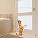 IN HAND Clear Door Scratch Protector, Deluxe Pet Door Scratch Shield Protect Your Doors & Walls, Heavy Duty Flexible Door Guard Cover