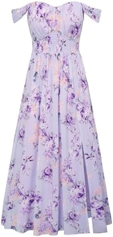 GRACE KARIN 2026 Women's Summer Floral Wedding Guest Dress,Beach ...