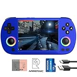 ANBERNIC RG40XXH ポータブルゲーム機 5G WiFi 4.2 Bluetooth クラシックゲーム Linux 64ビットシステム 4.0インチIPSディスプレイVIDEO GAME (RG40XXH-ブルーです)