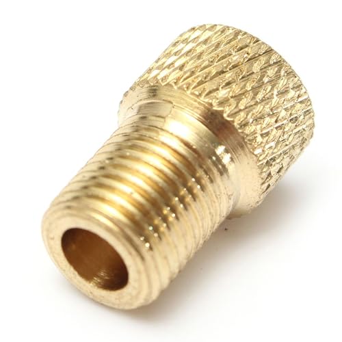 Connector 5Pcs Presta to Schrader Valve Adaptor Bike Bicycle Pump Tire Inflator Connector miniatura 6