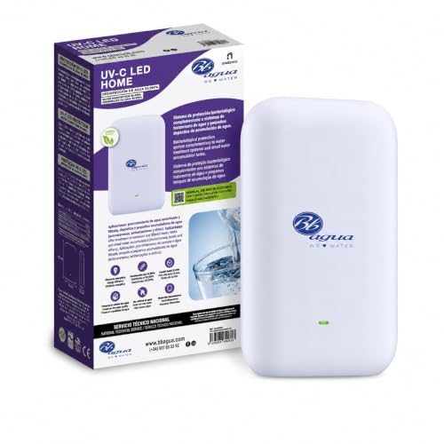 Equipo desinfectante de agua por luz UV-C LED Home. Inactiva Bact...