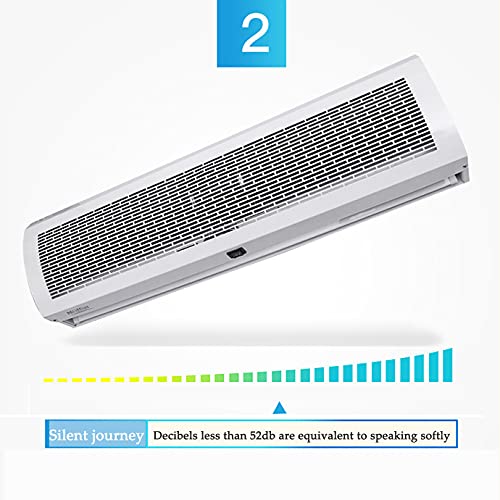 Luchtgordijnmachine Dempen Laag Energieverbruik Restaurant Over De Deur Elektrisch Luchtgordijnmachine Antiroest Metalen… - Image 5