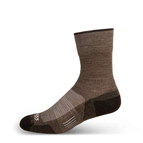 Image of USA Made - Micro Cushion Crew Socks - Hiking Socks - Merino Wool - Mountain Heritage