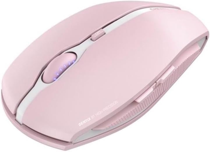 CHERRY GENTIX BT Wireless Bluetooth Mouse, Multi-Device Function for up to 3 Devices, Switchable Resolution (1000/2000 DPI), 7 Buttons and Scroll Wheel, Battery Operated, Black (Cherry Blossom) image 4