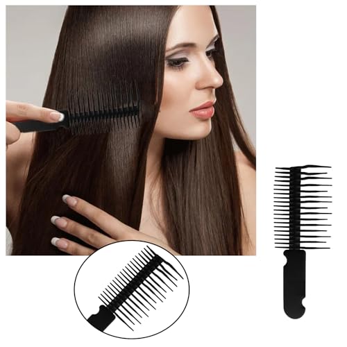 Peine para desenredar doble cara para cabello miniatura 4