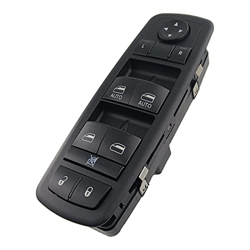 4602863AD Front Left Driver Side Power Window Master Control Switch fit for 2009-2012 Dodge Ram 1500 2500 350 Replaces 4602863AB 4602863AC