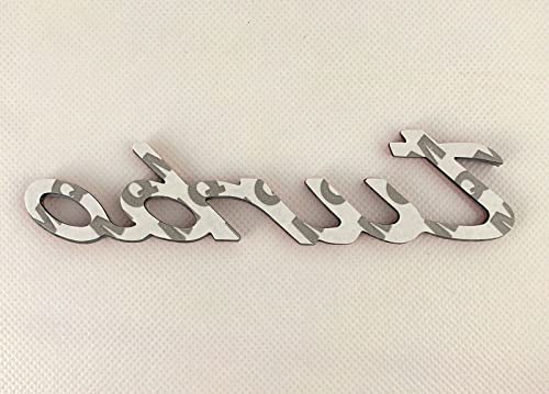 Image of Metal Chrome Turbo Auto Car Trunk Rear Fender Emblem Badge Decal Sticker Sport (1PC)
