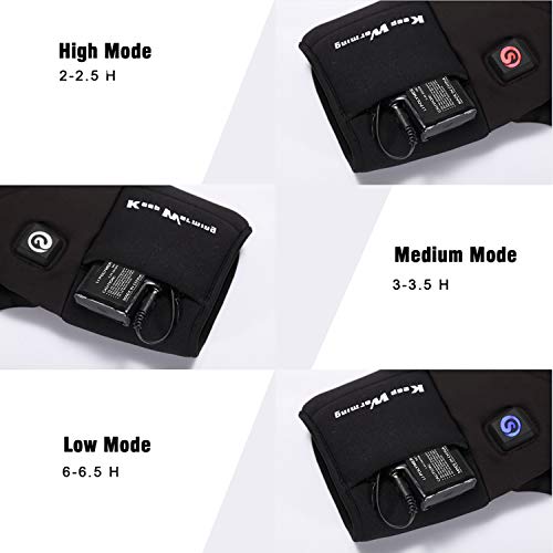 Sun Will Rechargeable 7.4V 2200MAH Batteries for Heated Gloves Socks Hats Balaclava Ski Mask Thermal Underwears Bottoms (2pcs Included) by Sun Will - Image 4