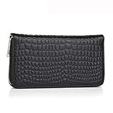 Dieses Portemonnaie ist mit dem einzigartigen Metallverbundwerkstoff RFID Block ausgestattet, der RFID-Signale blockiert und die auf RFID-Chips gespeicherten wertvollen privaten Informationen vor unbefugten Scans schützt.