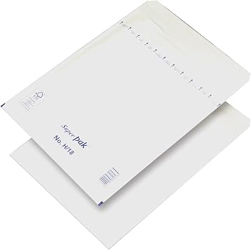 Bubble Lined Self-Seal Enveloper Office Products HK H18 270x360mm/290x370mm 10pcs White/Envelopes and Shipment Accessories/Type-Self-Adhesive Bubble/Kind-HK/Colour-White/Format-H18