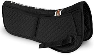 ECP Equine Comfort Products Correction Half Saddle Pad, Black