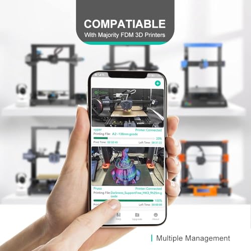 Miniatura 7 de Mintion Cámara Beagle Para Impresora 3d, Plug Play, Monitoreo Remoto, Video De Lapso De Tiempo De Generación Automática, Soporte Para Pc App, Con Tarjeta Micro Sd De 32g, Conexión Wifi