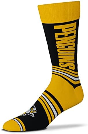 For Bare Feet NHL unisex-adult Go Team Dress Crew Sock