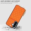 Funda tipo cartera para Samsung Galaxy A57 5G con soporte para tarjetas, Naranja | protector de pantalla, correa para muñeca/bandolera, bolso magnético desmontable 2 en 1, bloqueo RFID, A 57 57A, para hombres y mujeres 6