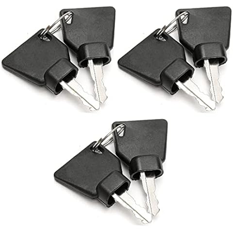 Ignition Keys 14607 for JCB 3CX Bomag Bobcat Caterpillar Mini Excavator 70145501 Cover