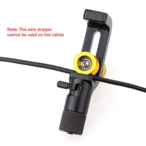 4-10、8-28.6 、8-28.6(Double head) Transverse armoured cable stripping Fiber optic cable stripper FTTH Armored Fiber Cable KELUSHI (Golden 8-28.6)