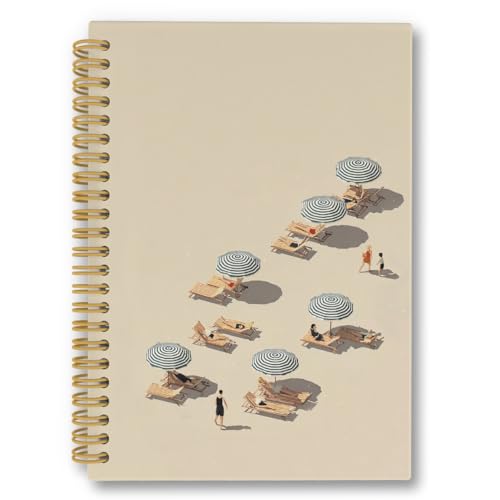 Cahier à spirales bord de mer : le cadeau idéal pour les amoureux de la plage