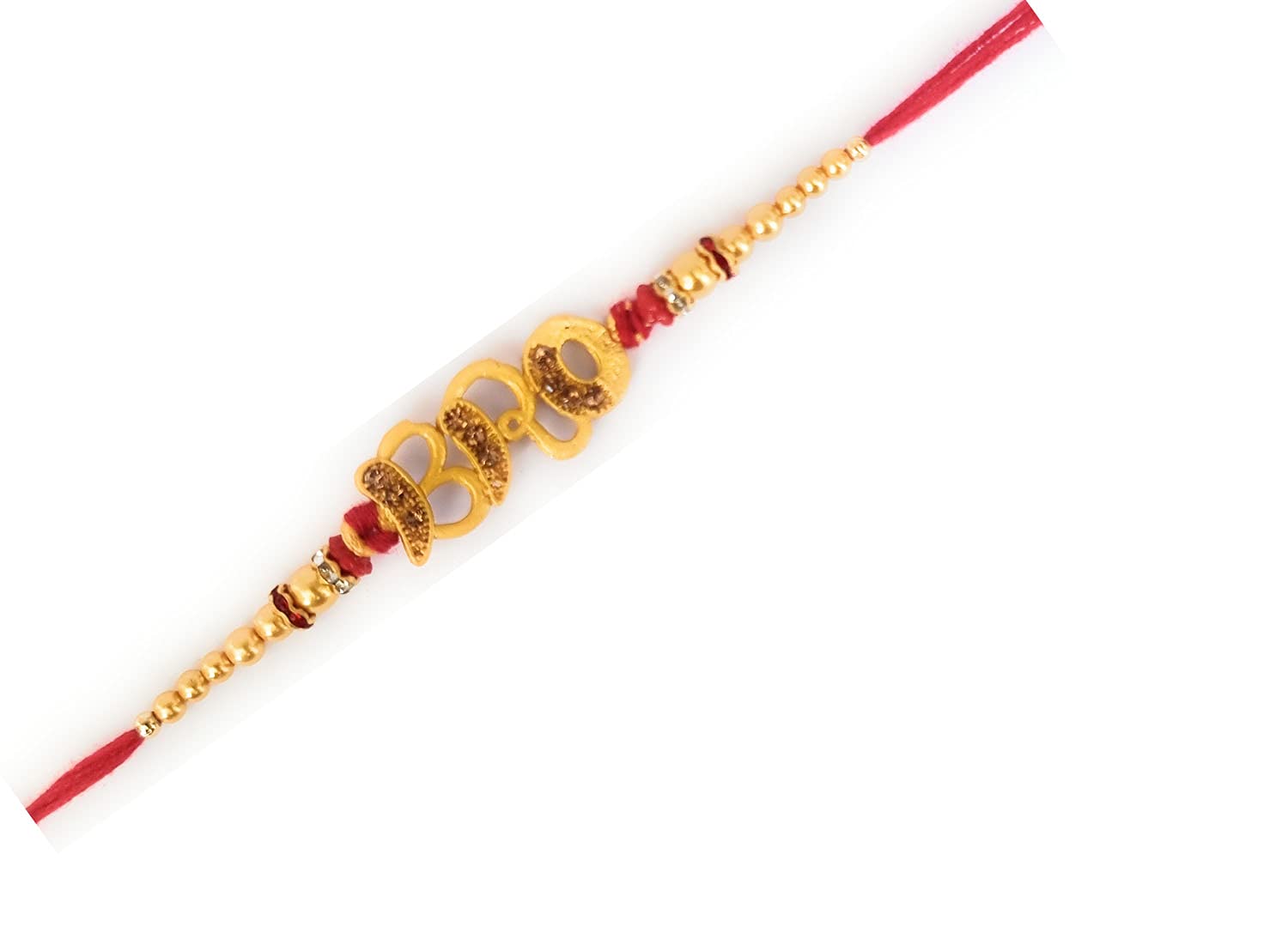 Hardwijal® Rakhi For Brother Engraved Diamond Bro (Red) Dora Bro For Rakshabandhan With Rakhi Card