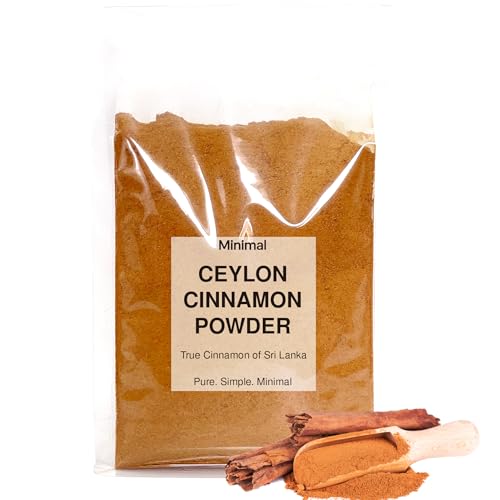 Minimal Organic Ceylon Cinnamon Powder 100g SriLankan Dalchini Powder Perfect for Baking, Cooking & Smoothies