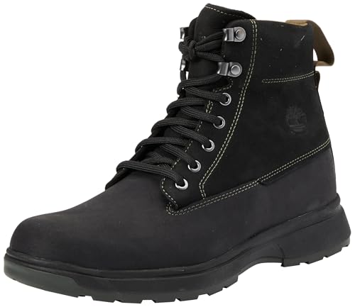 Timberland Atwells Ave WP Boot, Stivali alla Moda Uomo, Jet Black, 43 EU