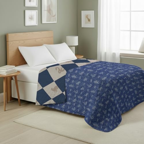 Image of Harry Potter Herald Call Twin Quilted Throw Blanket Adults Boys Girls, Soft Lightweight Bedding for Bed, or Couch, 60 x 90 inches
