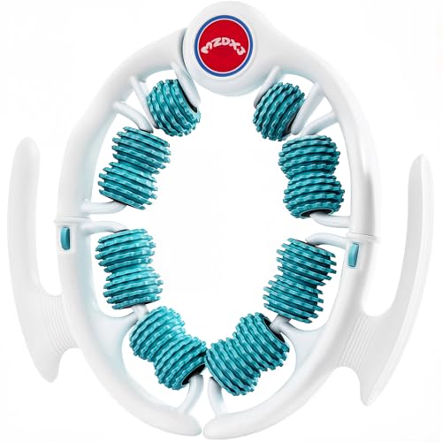 8-Wheel Cellulite Massage Tool β Deep Fascia Roller (Green)