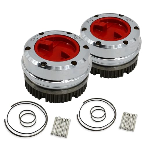 BEAMINGAUTO 2 Piece Free Wheel Locking Hub for Ford Bronco Pickup Suburban Blazer Jimmy Chevy Dodge Replacement# B027HP AVM418HP