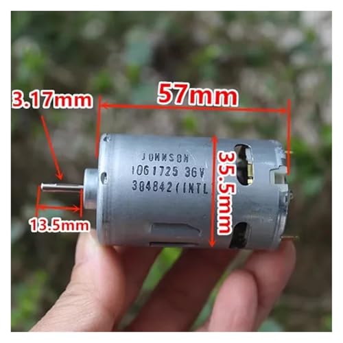 Moteur RS-555 CC 24V-36V à haute vitesse pour perceuse de bricolage