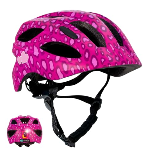 Crazy Safety Cool Kinder Fahrradhelm | Fahrradhelm Kinder 6-12 Jahren für...