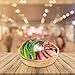 hzzsbu Wooden Sushi Rice Bowl Hangiri Sushi Oke Rice Mixing Tub for Home Kitchen Restaurant