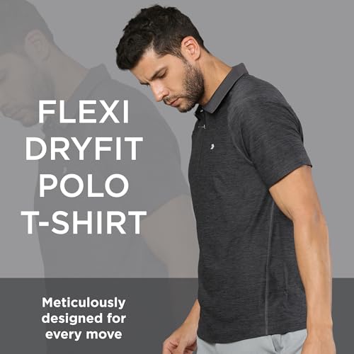 Image of Men's Lightweight Dry Rush Tech Polo | Moisture-Wicking, Breathable, Stretchable, Wrinkle-Resistant, Quick-Dry, Anti-Odor
