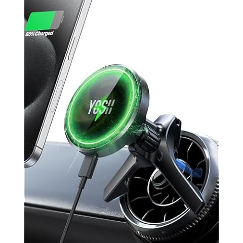 YOSH Mag-Safe Car Charger Mount for iPhone Cover